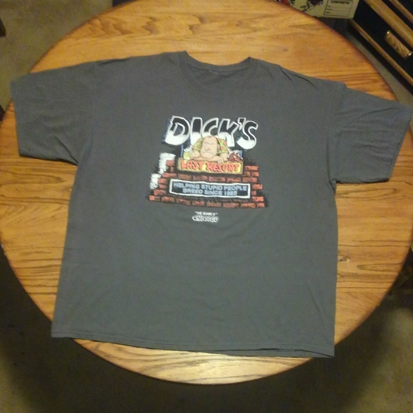 DICK's π₯ Last Resort πΊ Vintage Shirt 2XL XXL Chicago Bar Dive Bar Tee 90s - Picture 9 of 9